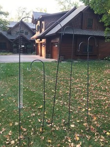 lot 342 image: Lot of 5 Shepard hooks