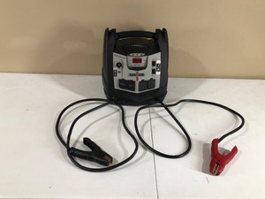 lot 324 image: Schumacher instant power portable jump starter with air compressor and light