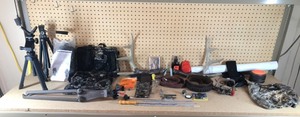 lot 280 image: Lot of hunting and fishing supplies and more