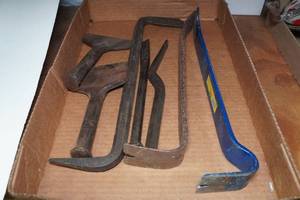 lot 64 image: Pry Bars and Chisels