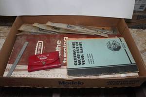 lot 53 image: Lathe Turning Tools and Manuals