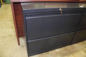 lot 130 image: File Cabinet with Lock