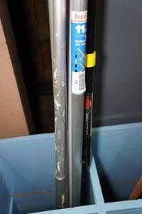 lot 169 image: Threaded Extension Poles and Light Bulb Changing Pole