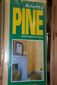 lot 181 image: Knotty Pine Planks