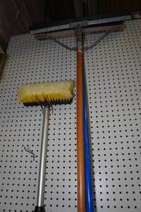 lot 197 image: Floor Squeegee and Brooms