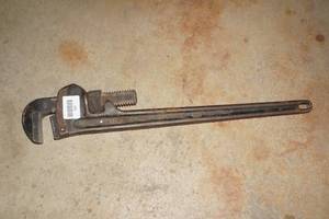 lot 191 image: Ridgid 24 Pipe Wrench