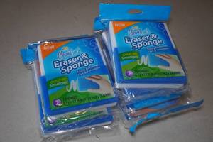 lot 242 image: 7 2-Packs of Clean Touch Eraser Sponges