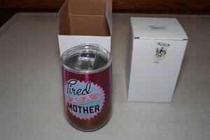 lot 246 image: 2 Novelty Wine Tumblers