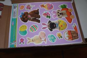 lot 282 image: 96 Sheets of Easter Decal Decorations