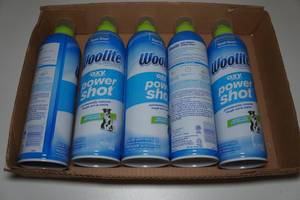 lot 288 image: 5 Woolite Oxy Power Shot Stain Removers