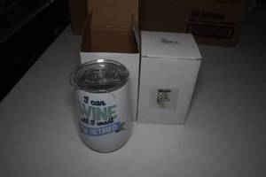 lot 293 image: 2 Novelty Wine Tumblers