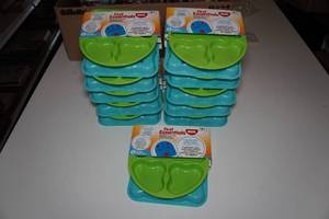 lot 308 image: 11 2-Packs Tri-Suction Plates