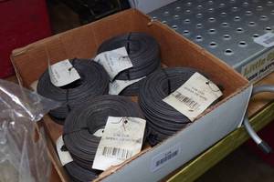 lot 124 image: Rebar Tie Wire Coils