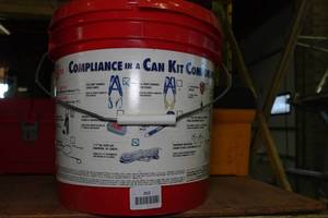 lot 202 image: Compliance in a Can Roof Kit