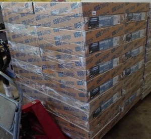 lot 1 image: Pallet of Stonehurst Ceiling Acoustic Panels - 1,664 Sq Ft