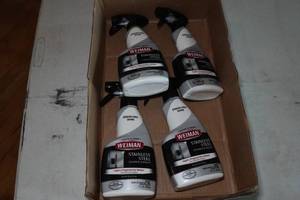 lot 353 image: 4 Weiman Stainless Steel Cleaner and Polish