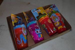 lot 355 image: 4 Nuby Snack N Sip Kids Sippy Cups