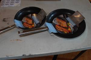 lot 372 image: 2 Goodcook Commercial Saute Pans - 10 & 11.75