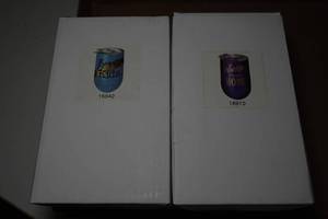 lot 341 image: 2 Novelty Wine Tumblers
