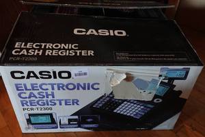lot 323 image: Casio Electric Cash Register