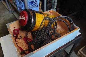 lot 26 image: Whiting Electric Chain Hoist