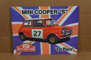 lot 52 image: Mini Cooper S Metal Sign