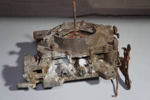 lot 90 image: Vintage Carter 4 Barrel Carburetor