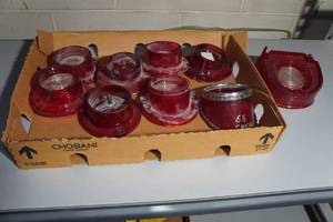 lot 98 image: 1950s NORS Tail Light Lenses - 1960s Impala