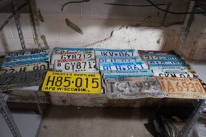 lot 138 image: Assorted License Plates