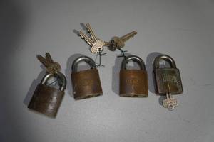 lot 168 image: Antique Best Padlocks