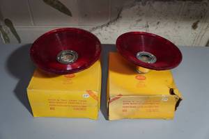 lot 180 image: 1961 Ford NORS Tail Light Lenses