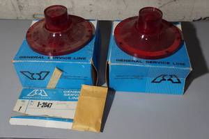 lot 192 image: 1964 Ford Falcon NORS Tail Light Lenses
