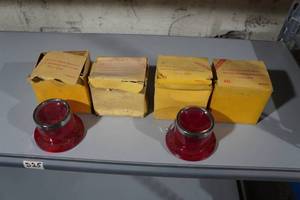 lot 196 image: 1961 Bonneville NORS Tail Light Lenses
