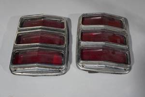 lot 213 image: 1965 Ford Mustang Tail Light Assemblies