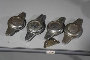lot 229 image: Buick Skylark Wire Wheel Center Caps