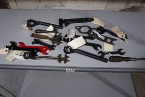 lot 232 image: Antique Wrenches