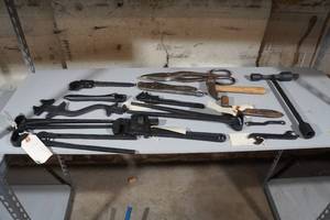 lot 238 image: Antique Wrenches