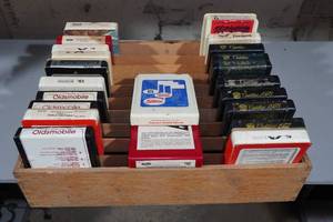 lot 254 image: Assorted Car Manufacturer Audio 8-Track Cartridges