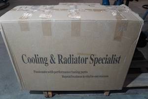 lot 272 image: 3 Core Aluminum Radiator for Case IH 430 530 580 580B 480C 430CK 580B Tractor