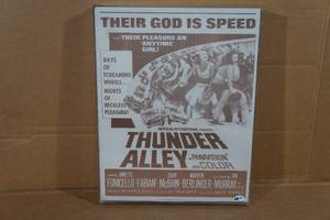lot 285 image: Thunder Alley Movie Poster in Acrylic Frame