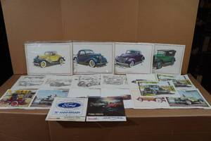 lot 286 image: Automotive Prints and Calendars