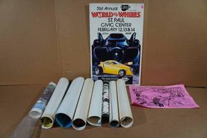 lot 288 image: Automotive Event Posters