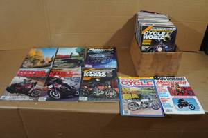 lot 308 image: Vintage Motorcycle Magazines