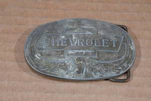 lot 423 image: Vintage Chevrolet Belt Buckle