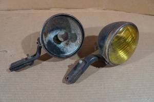 lot 474 image: Antique BLC Fog Lights