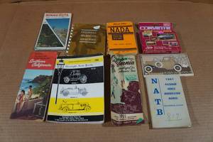 lot 493 image: Vintage Maps and Automotive Books