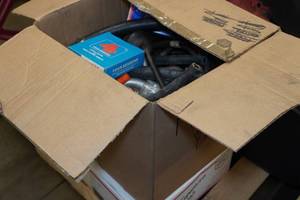 lot 505 image: Assorted Hoses, Belts, and Cables