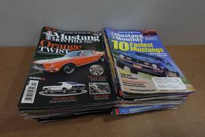 lot 549 image: Mustang Monthly Magazines