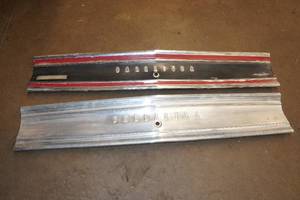 lot 51H image: 2 Rear Trim Panels for 1969 Plymouth Barracuda