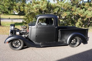 lot 1A image: 1936 Chevrolet Drag Truck - 430 Crank HP 355 Cu In Small Block